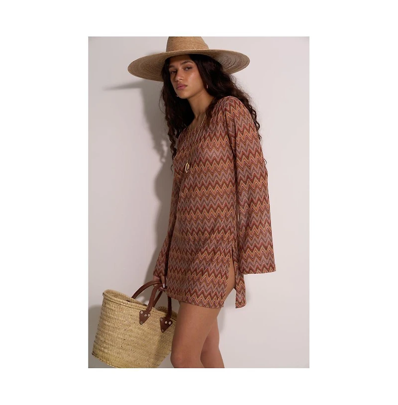Gottex Beach Life Women's Desert Mirage Beach Tunic