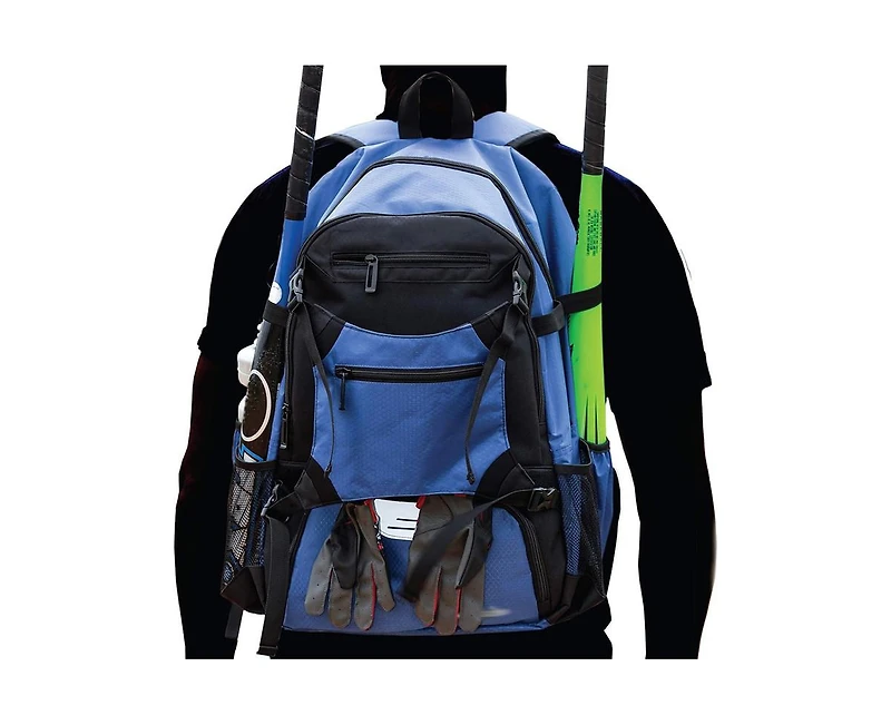 Furlihong Baseball Bag – Backpack with Helmet Holder for Baseball, T-Ball and Softball Gear Youth & Adults, Holds Bat, Helmet, Glove, Shoes