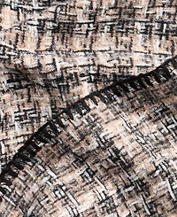 Style & Co Women's Chenille Space-Dye Triangle Black Wrap Scarf, Macy's Exclusive