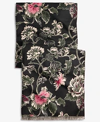 Style & Co Women's Floral Leaf Jacquard Wrap Scarf, Macy's Exclusive