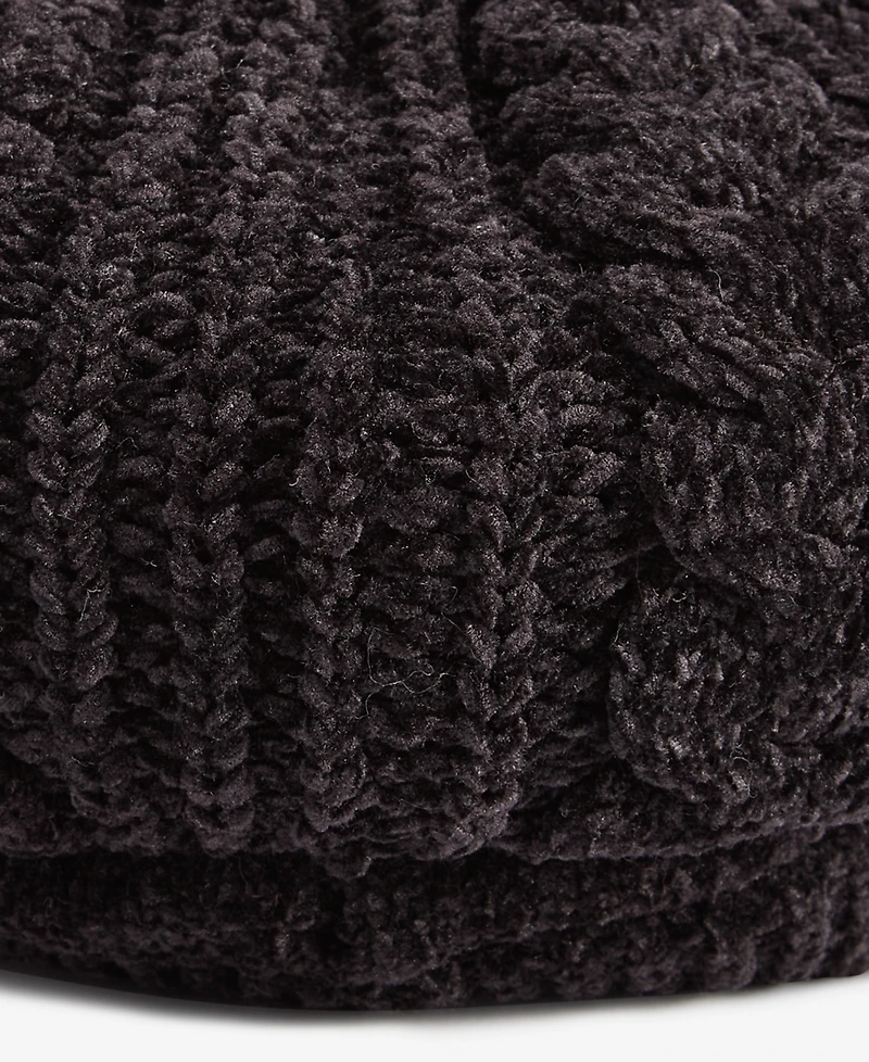 Style & Co Women's Slouchy Chenille Cable-Knit Cabbie Hat, Macy's Exclusive