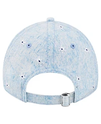 New Era Women's Light Blue Los Angeles Dodgers Daisy All Over 9TWENTY Adjustable Hat