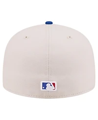 New Era Men's Khaki Chicago Cubs City Icon 59FIFTY Fitted Hat