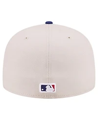 New Era Men's Khaki Los Angeles Dodgers City Icon 59FIFTY Fitted Hat