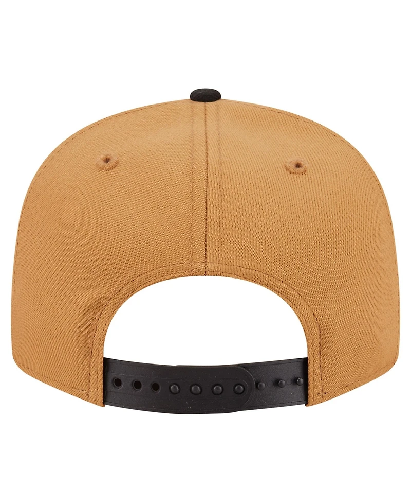 New Era Men's Khaki/Black Baltimore Orioles Ice Cream 9FIFTY Snapback Hat