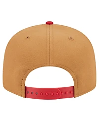 New Era Men's Khaki/Red Washington Nationals Ice Cream 9FIFTY Snapback Hat