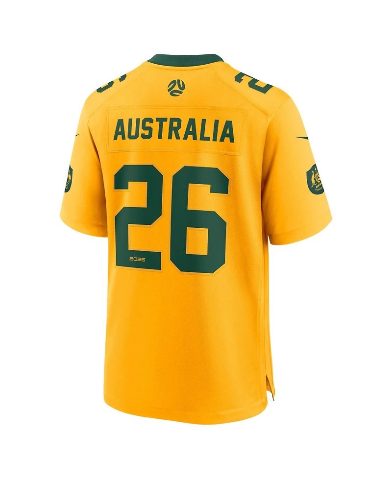 Nike Men's Gold Australia National Team x Nfl Game Jersey