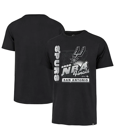 '47 Brand Men's Black San Antonio Spurs 2026 Nba Finals Id Franklin T-Shirt