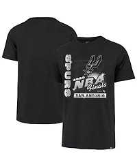'47 Brand Men's Black San Antonio Spurs 2026 Nba Finals Id Franklin T-Shirt