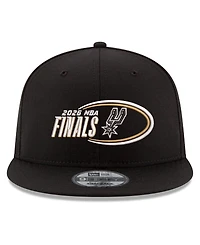 New Era Men's Black San Antonio Spurs 2026 Nba Finals 9FIFTY Snapback Hat