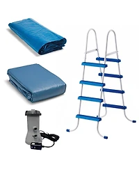 Intex 15ft x 48in Easy Swimming Pool Kit w/ 1000 Gph Gfci Filter Pump 26167EH