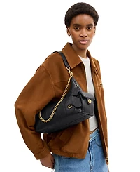 Coach Juliet Soft Quilted Leather Medium Pocket Shoulder Bag