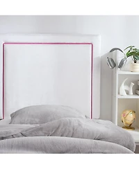 DormCo Tavira Allure Left Side Outlet Headboard with Legs - Corded