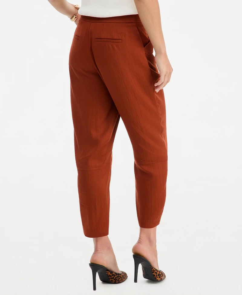 I.n.c. International Concepts Women's High-Rise Cropped Barrel Pants, Macy's Exclusive