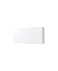 Fm Furniture Oklahoma Wall Cabinet in melamine, Two Doors