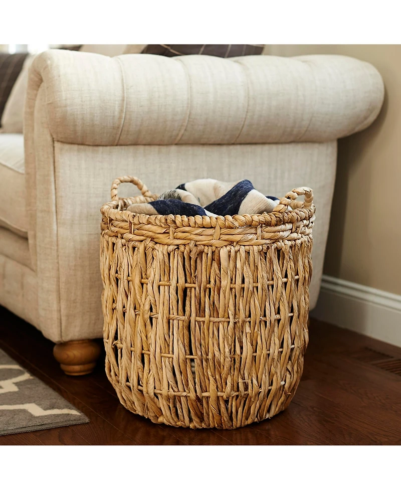 Household Essentials Tall Wicker Floor Basket