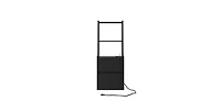 Lucky One 15.7"W Nightstand with Charging Station, Night Light