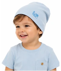 MeMoi Baby Boys "Merry Skyline" 100% Cotton Beanie with San Francisco Graphics