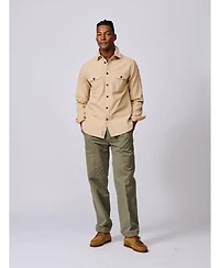 Aubin Men's Henderson Canvas Relaxed Fit Overshirt