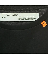 Pre-Owned Off-White Men's Logo Print Cotton Crew Neck T-Shirt