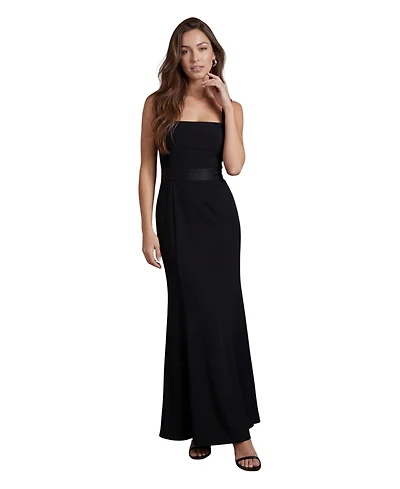 Coast Women's Square Neck Satin Maxi Dress