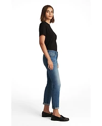 Mavi Jeans Women's Emma Mid Rise Slim Boyfriend