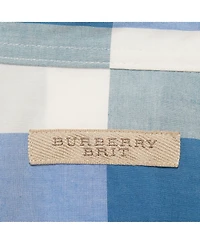 Pre-Owned Burberry Men's Checks Cotton Long Sleeve Shirt