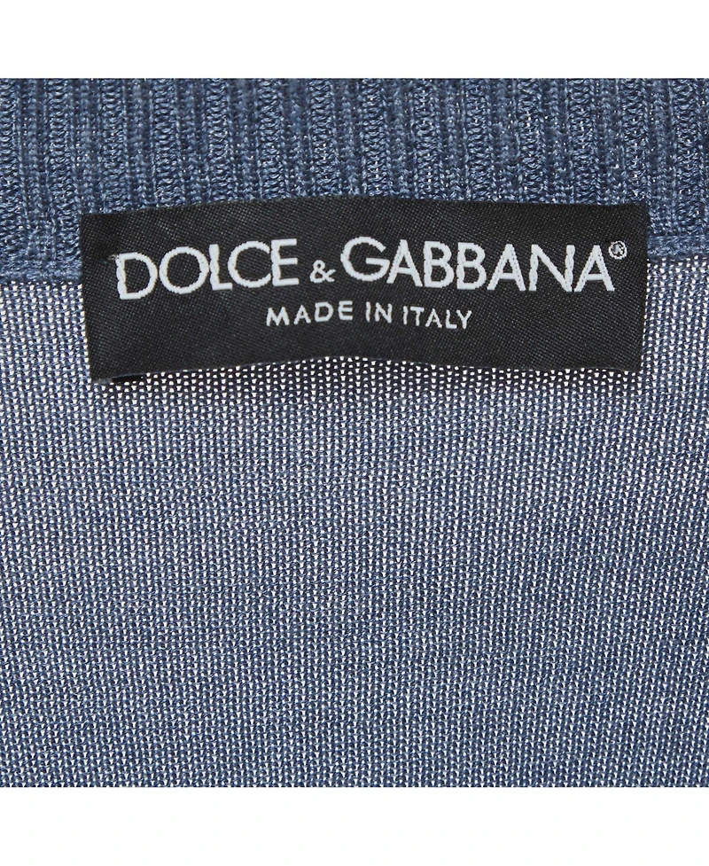 Pre-Owned Dolce & Gabbana Men's Silk Knit Cardigan