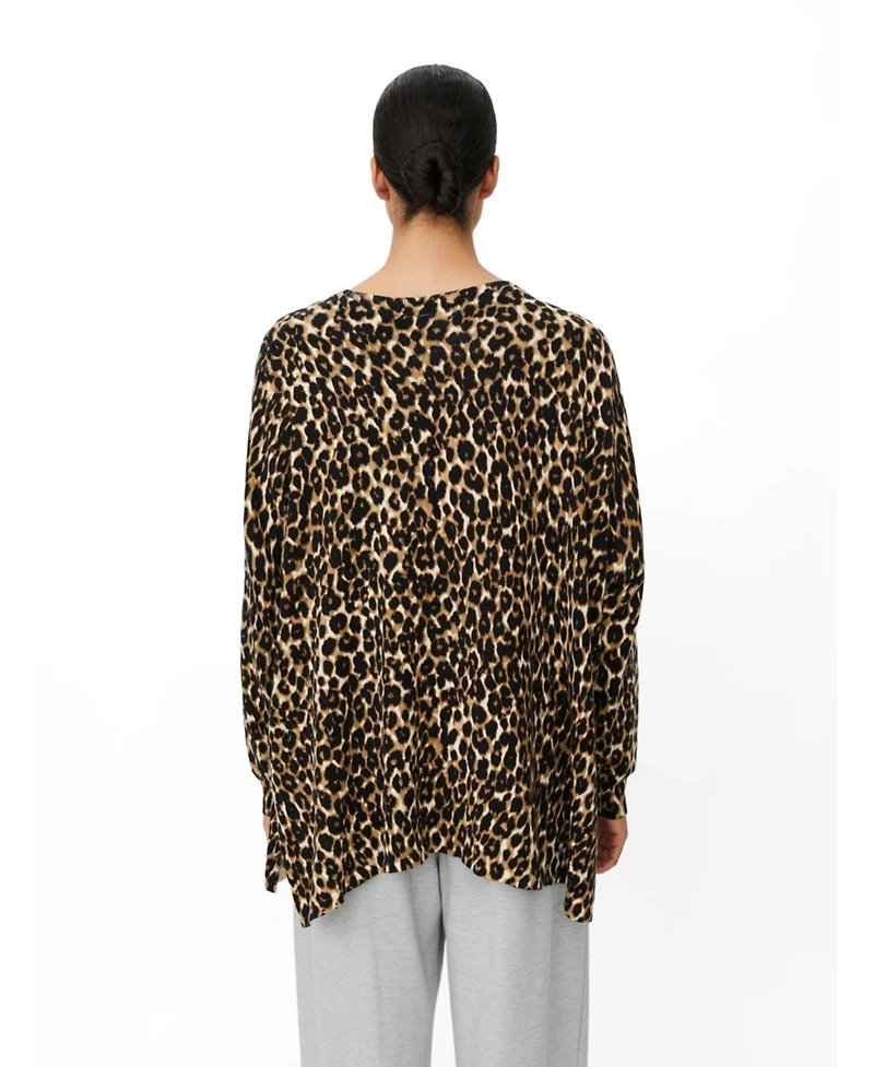 Masai Copenhagen Women's MaFeluci Leopard Print Jumper