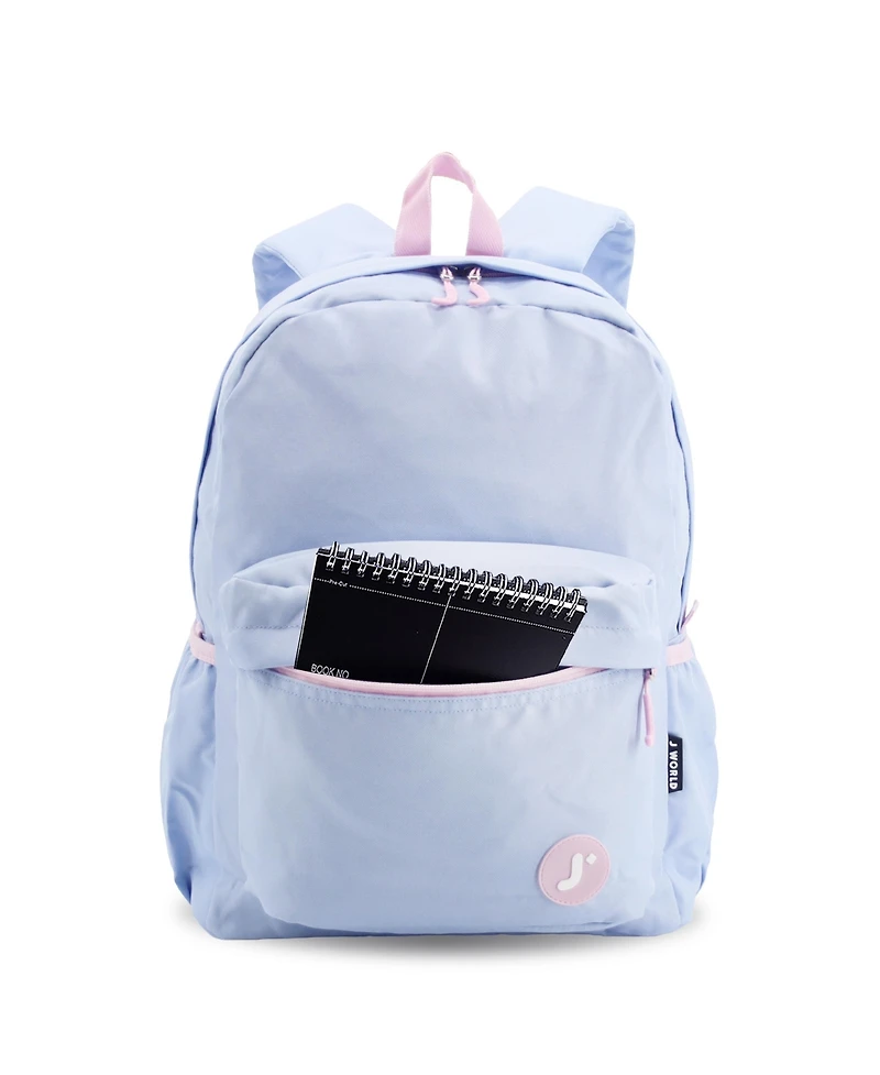 J World Unisex Oz 17" Daily Backpack For School And Travel