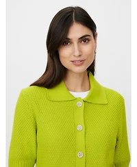 Masai Copenhagen Women's MaLiva Cropped Short Sleeve Cardigan