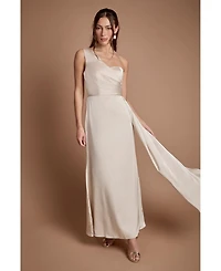 Coast Women's Asymmetric One-Shoulder Maxi Dress