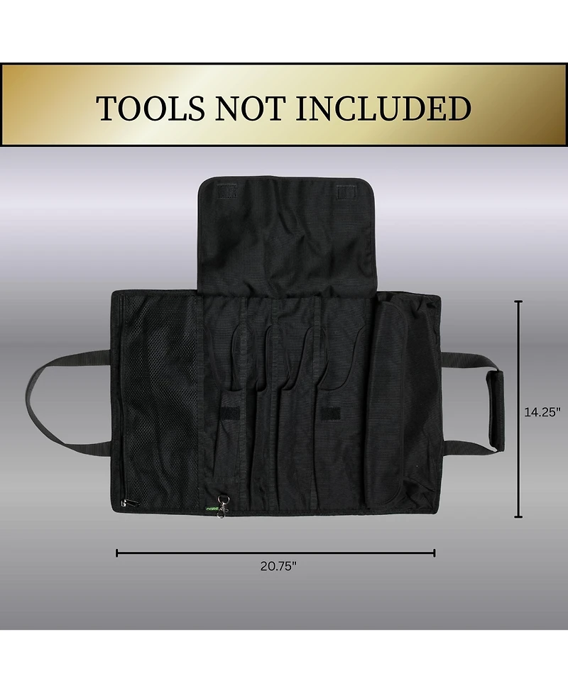Xdovet Garden Tool Bag Roll-up Holder Tomato Print