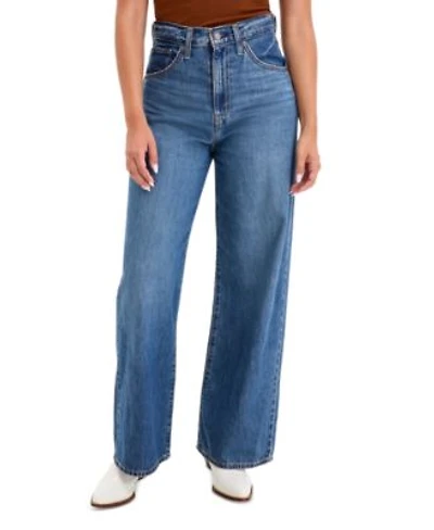Levis Womens Cinch Waist Lightweight Baggy Jeans