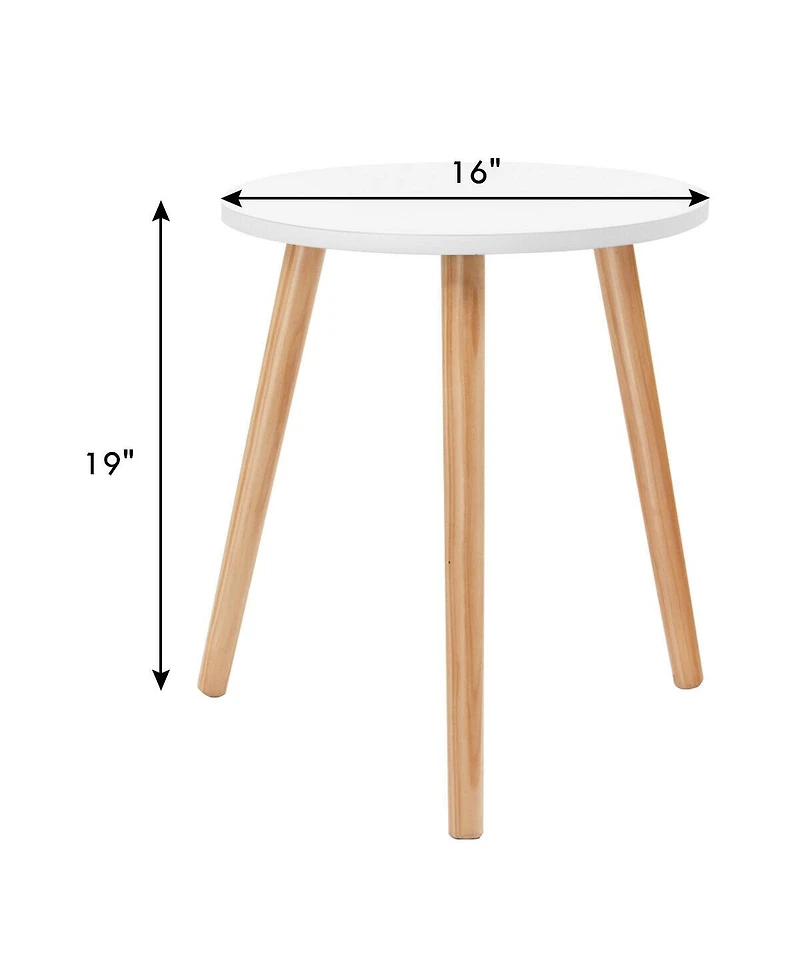Gouun 16 Inch Modern Round Table