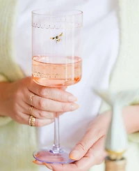 Yvonne Ellen Bee Wine Glasses, Set of 2