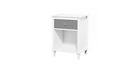 Lucky One 22.8"W Nightstand with Drawer and Shelf
