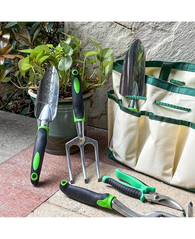 Xdovet Garden Tool Set Stainless Steel Kit With Bag Gifts For Women