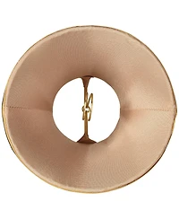 Springcrest Set of 4 Empire Lamp Shades Trim Small 3" High Candelabra Clip-On Fitting