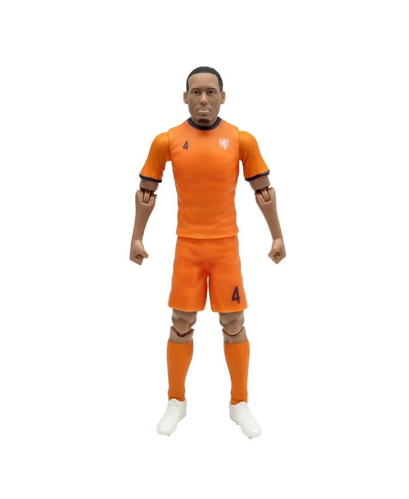 Banbo Toys Sockers Netherlands National Virgil van Dijk 8" Collectible Soccer Action Figure