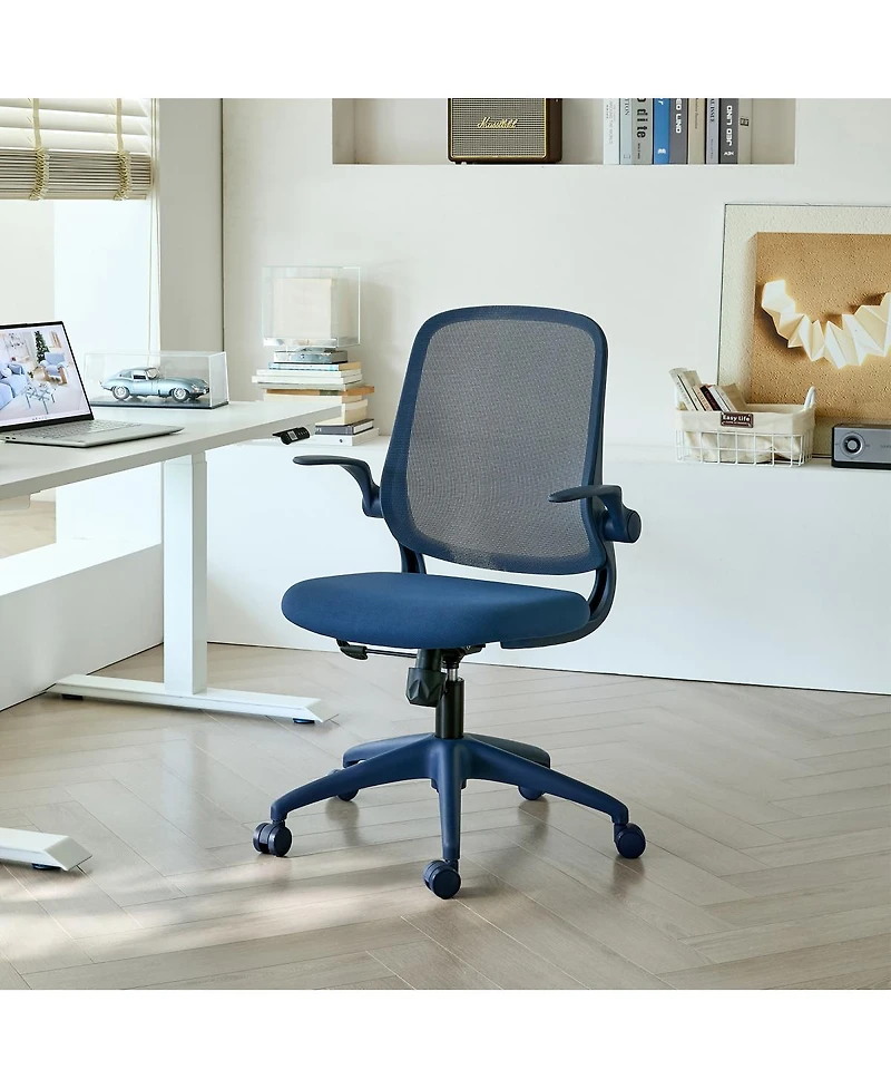Streamdale Furniture Ergonomic Mesh Office Chair 350LBS Capacity Flip-Up Arms