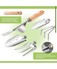 Xdovet Gardening Tools Set Heavy Duty With Pads Mat Tote Bag Gifts Gardeners