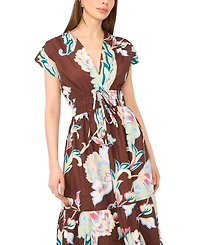 CeCe Women's V-Neck Maxi Dress