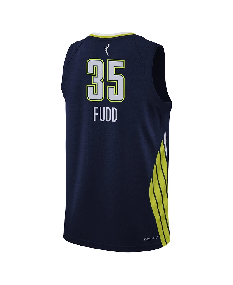 Nike Big Boys and Girls Nike Azzi Fudd Navy Dallas Wings Explorer Edition Jersey