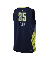 Nike Big Boys and Girls Nike Azzi Fudd Navy Dallas Wings Explorer Edition Jersey