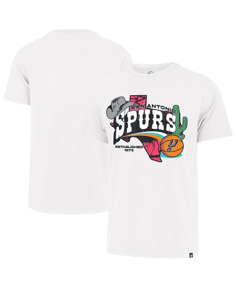 47 Brand Men's White San Antonio Spurs Regional Foundation T-Shirt