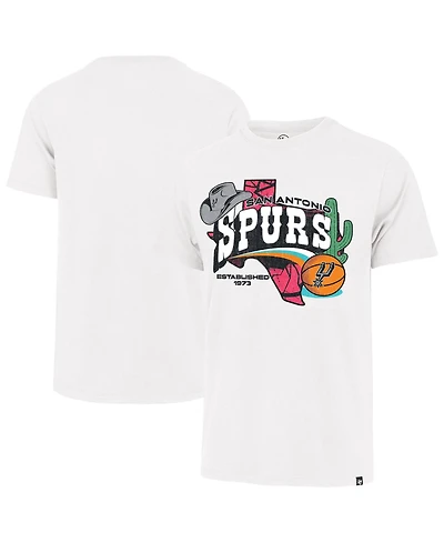 47 Brand Men's White San Antonio Spurs Regional Foundation T-Shirt