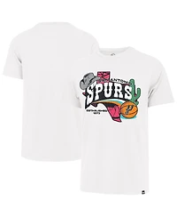 47 Brand Men's White San Antonio Spurs Regional Foundation T-Shirt