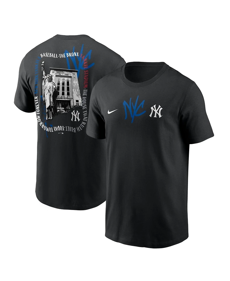 Nike Men's Black New York Yankees Local T-Shirt
