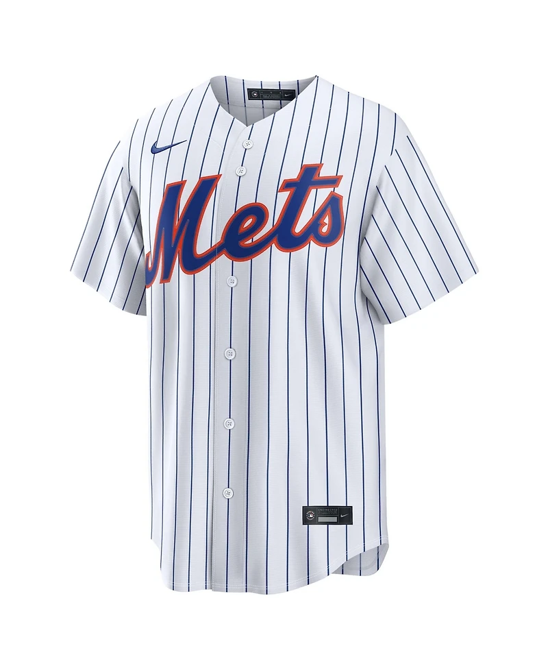 Nike Men's Carson Benge White New York Mets Home Replica Jersey